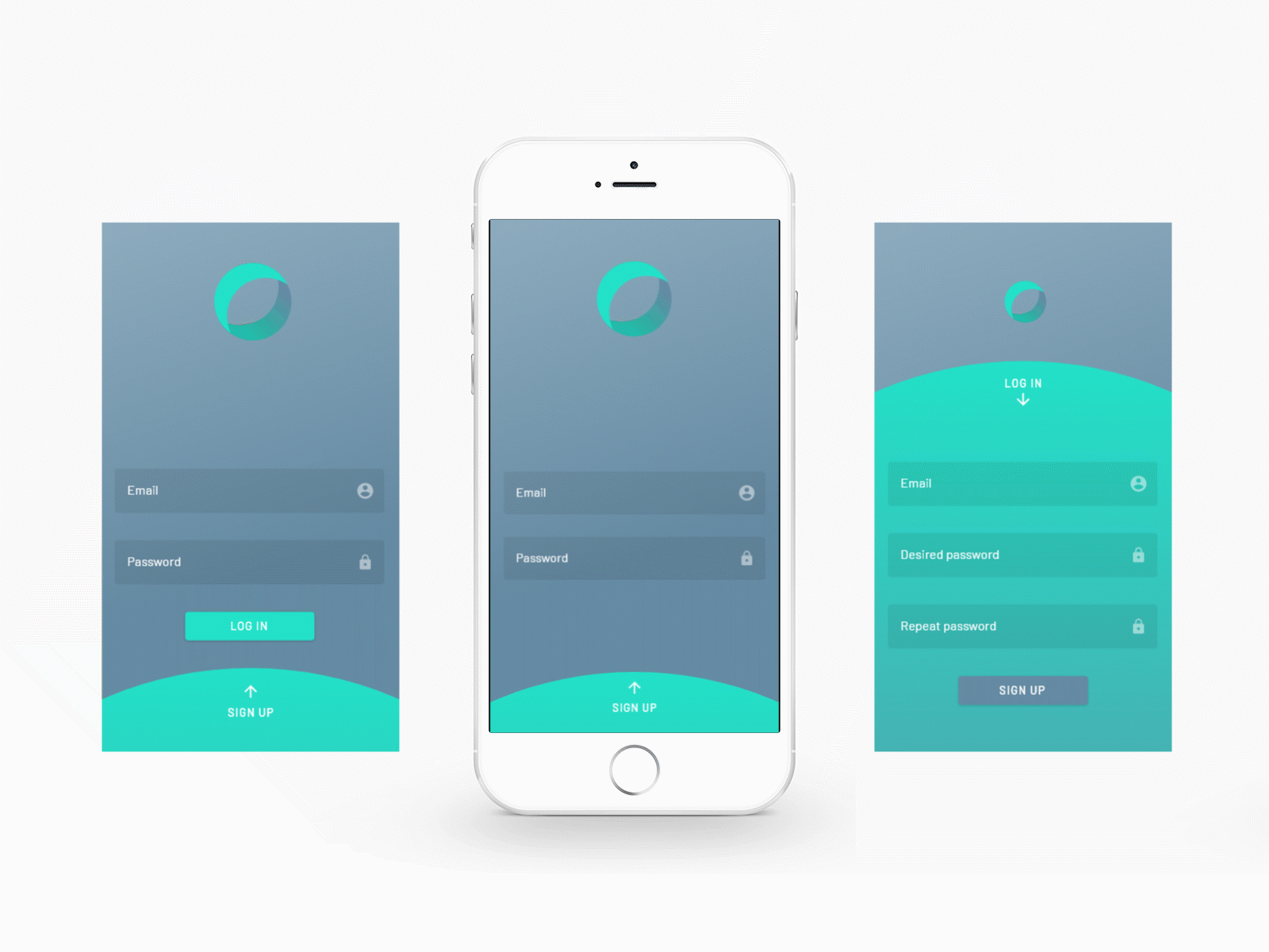 Daily UI #001 - Sign Up Concept adobe xd after effects animation aftereffects app dailyui dailyui 001 ui uidesign