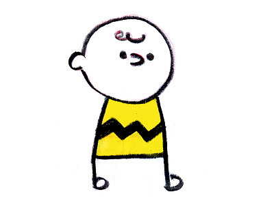 Charlie Brown charles m. schulz charlie brown chuck color pencil coloured pencil drawing illustration peanuts pencil snoopy