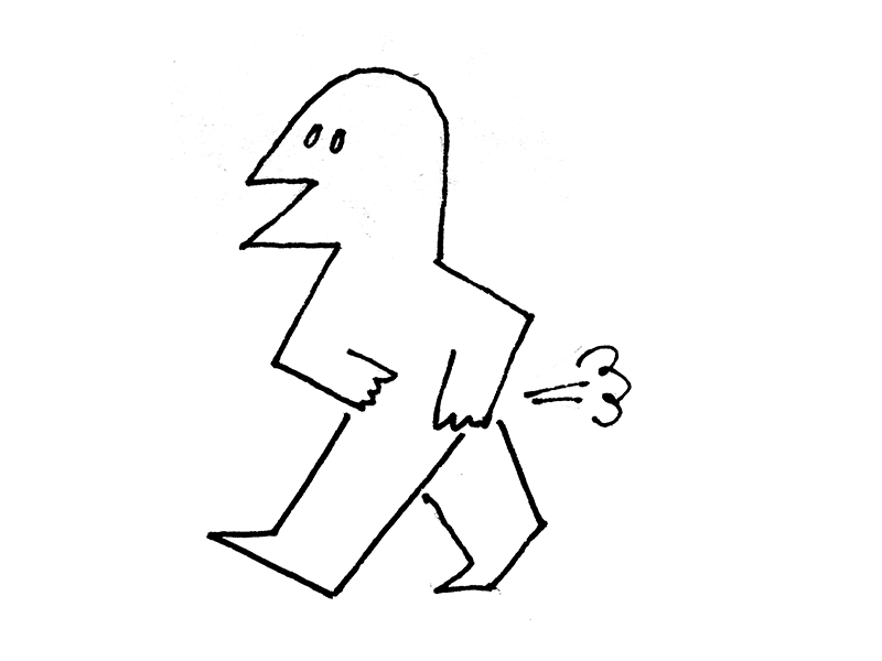 Effluvium fiber kashi animation illustration toot fart