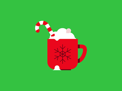 Hot Chocolate art branding christmas coffee design drink festive flat design graphic graphic design icon illustration illustrator logo vector