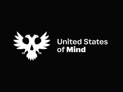 United States of Mind Branding 2d america badge branding cia design editorial exhibition flat flat design graphic graphic design icon illustration logo lsd mkultra poster strangerthings vector