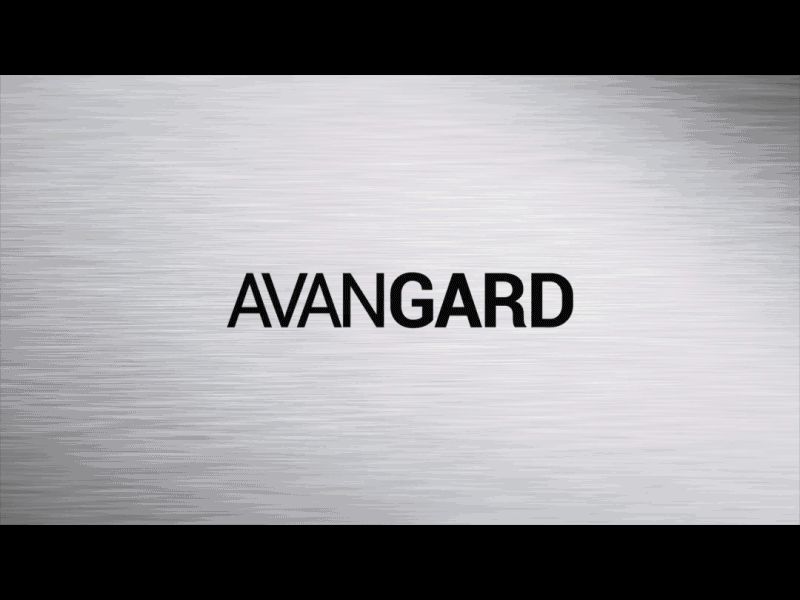 Avangard avangard black black and white branding logotype