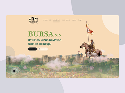 Panorama 1326 - Historical Museum bursa historical museum ottoman ui ux web design website