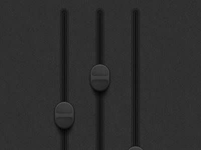 Sliders, dark UI app button dark freebie interface ios psd select setting slider tits ui