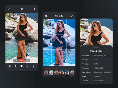 Smartphone Camera UI camera camera detail camera effect capture photo creative ui gallery mobile camera ui photo photography picture video camera