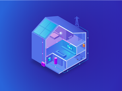 isometric eco home