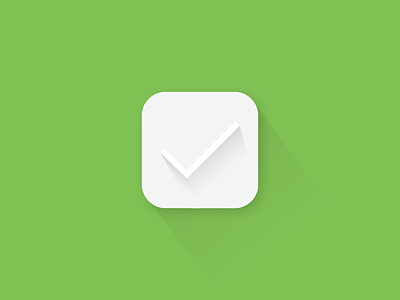 BUSY Icon - white app busy check check mark clean flat green icon ios7 shadow team disruptive white