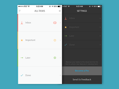 BUSY Settings by Vadim Smolenskiy on Dribbble