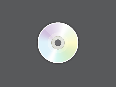 CD-ROM cd cd rom clean compact disk icon simple