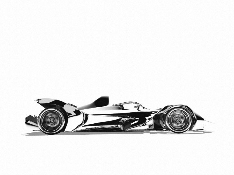 Shiny Shiny Car car race car formula 1 after effects 3d c4d
