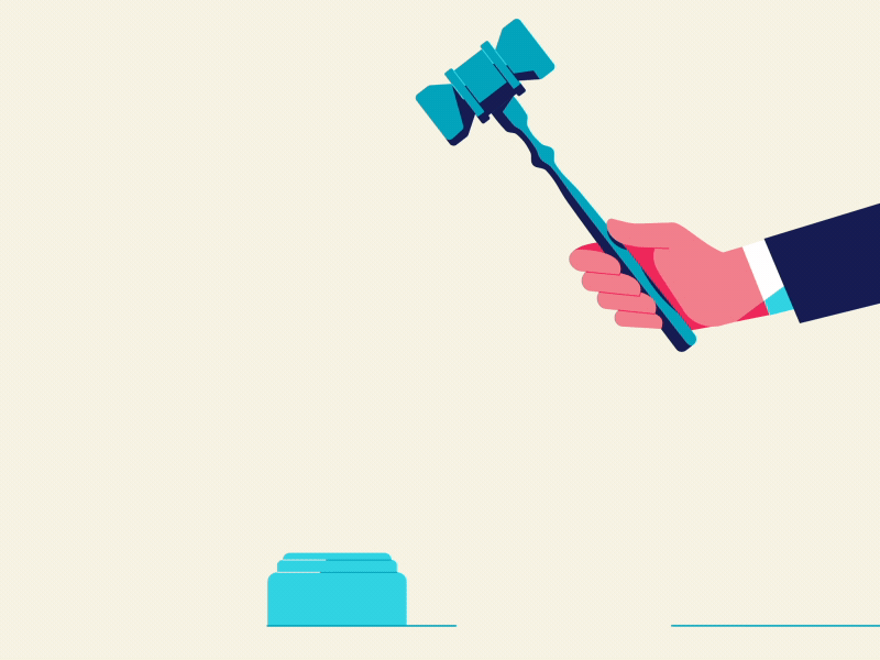 Order! Order! politics hand illustrator gif characters after effects cycle loop aftereffects illustration vector 2d
