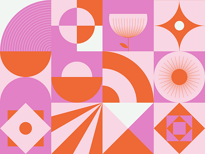 Shapes & Forms Exploration adobe illustrator geometric graphic design illustraion patterns shapes