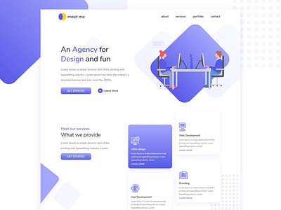Agency-Landing-page Design
