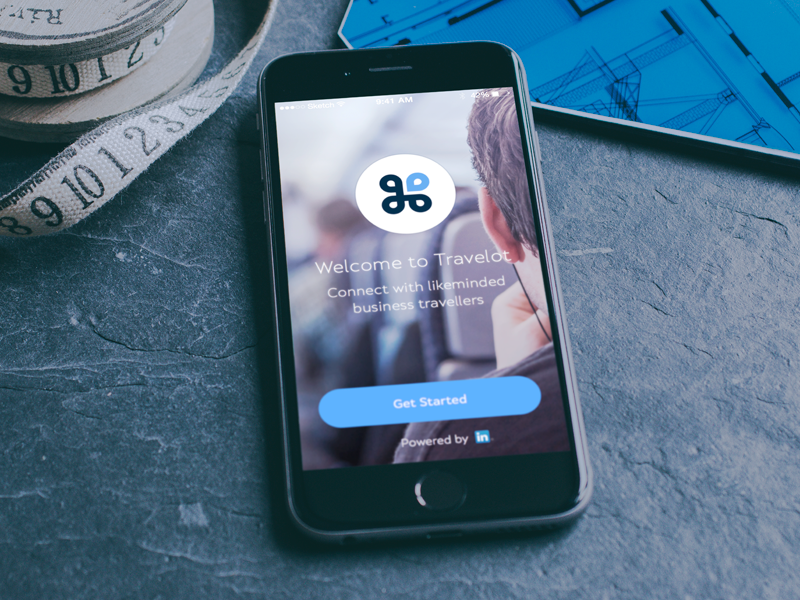 Travelot Intro travelot travel ios app startup ui interface fonk amsterdam