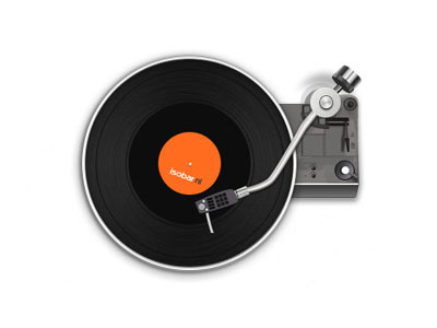 Record player illustration music player practice record turntable vinyl