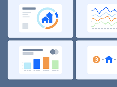 Templates chart design finance graph graphic design growth illustration illustrator real estate statistics template ui design vector