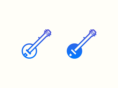 Banjo icons iOS style banjo design icon icons8 outlined ui design