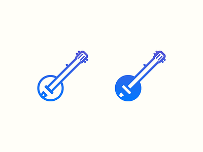 Banjo icons iOS style