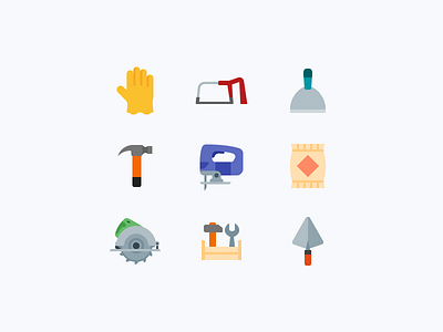 Flat Color Icons: DIY collection