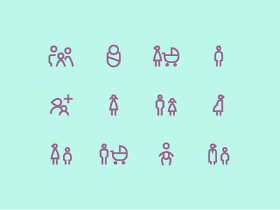 Simple Small Icons: Family