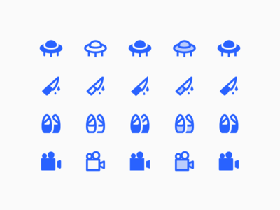 Material 2.0 Icons: Cinema