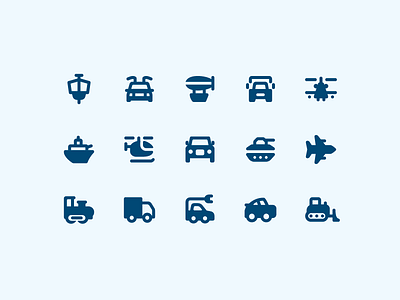 Material Design Rounded: Transport