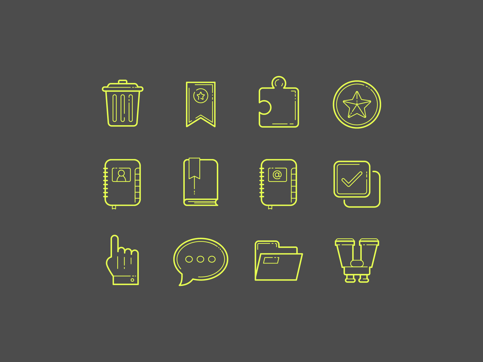 Hand Drawn Icons: Popular Icons carbon copy design graphic design icon icon design icons icons8 illustrator outlined popular icons stroke ui design vector