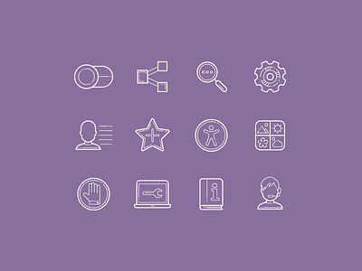 Hand Drawn Icons: Popular Icons and User Interface