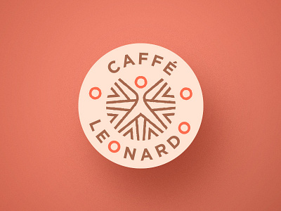Caffè Leonardo Logo Design