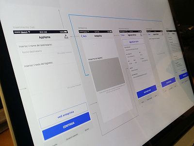 App Wireframe - WIP appdesign design mobile ui ux wireframe