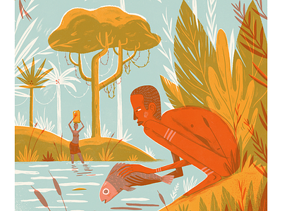 In the Jungle illustrarion