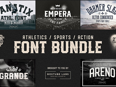 Sports Font Bundle BTL.1 badge bold font font fonts logo logo fonts serif slab sport sports font sports font bundle typography