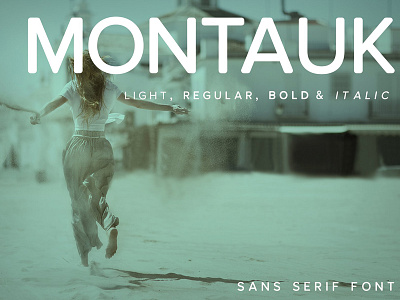 Montauk | Sans Serif Family - FREE DOWNLOAD bold clean design font logo modern rounded sans serif sans serif family sans serif font simple typography