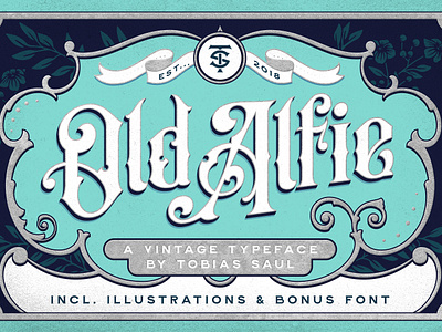 Vintage Font Bundle By Fonts Collection On Dribbble