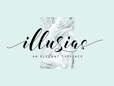illusias elegant font brush elegant elegant font elegant typeface handwriting lettering logo love love font typeface wedding wedding fonts