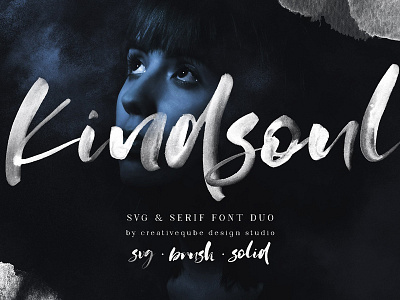 Download Kindsoul Svg Script Serif Font Duo By Fonts Collection On Dribbble