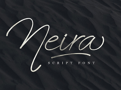 Neira script font calligraphy cute font elegant logo font love lovely font modern calligraphy modern font script script font stylish wedding