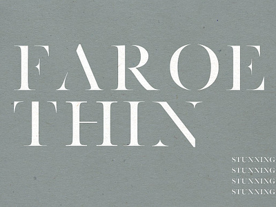 Faroe Thin | A Stunning Serif baskerville beautiful branding calligraphy faroe font gap lettering logo logo fonts love fonts minimal minimalist modern script serif simple thin typeface typography