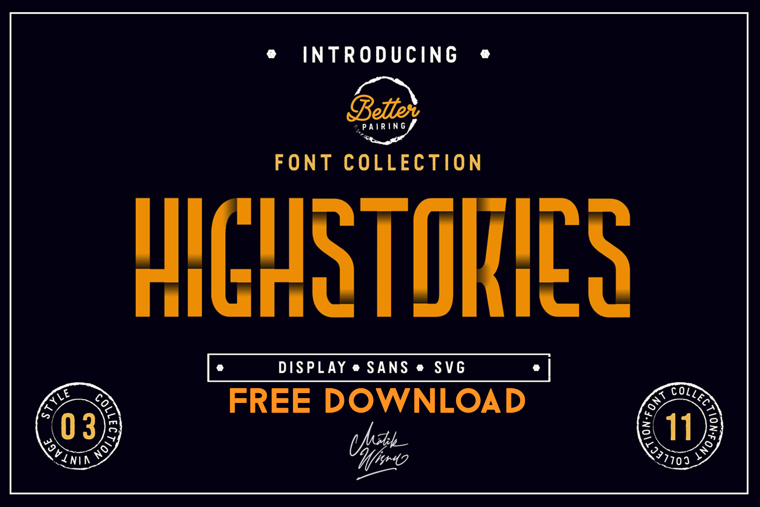 Free Download Highstories Family Extra Svg Font By Fonts Collection On Dribbble