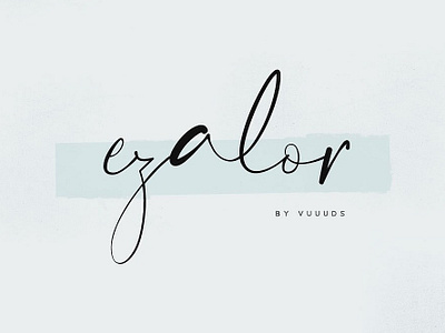 Ezalor Script branding branding logo business font calligraphy feminine font font lettering logo logo font modern modern calligraphy photographer script script font script typeface typeface typography website font wedding font