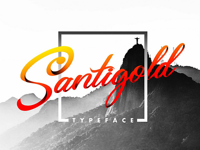 Santigold Typeface branding calligraphy classic elegant font fonts collection handwritten lettering logo logo font modern modern calligraphy retro script script font script typeface signature stylish typeface typography