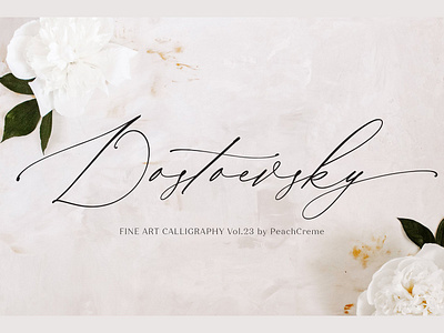 Dostoevsky // Fine Art Font SALE!!! art branding calligraphy dostoevsky elegant fine fine art fine art calligraphy fine art font font fonts collection lettering logo modern modern calligraphy script script font signature typeface typography