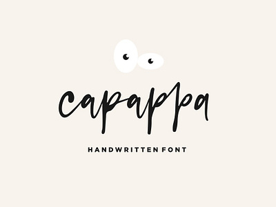 capappa - Handwritten Font branding calligraphy elegant font fonts collection hand lettering handwriting handwriting font handwriting typeface handwritten handwritten font handwritten typeface lettering logo modern modern calligraphy script signature typeface typography