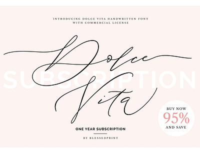 Dolce Vita branding calligraphy elegant font fonts collection handwriting handwriting font handwritten handwritten font handwritten typeface lettering logo modern modern calligraphy script script font signature typeface typography wedding