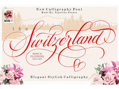 Switzerland Stylish Calligraphy branding calligraphy calligraphy font calligraphy typeface elegant elegant stylish elegant stylish calligraphy font fonts collection handwritten lettering logo modern modern calligraphy script script font stylish stylish calligraphy typeface typography