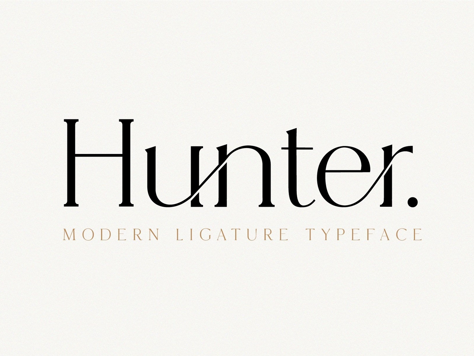 hunter heart pro font