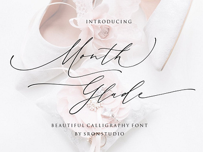 Month Glade - Calligraphy Font beautiful fonts branding calligraphy font calligraphy fonts elegant fonts font fonts collection lettering logo logo fonts luxury fonts modern calligraphy modern fonts month glade script signature font signature fonts simple fonts typeface typography