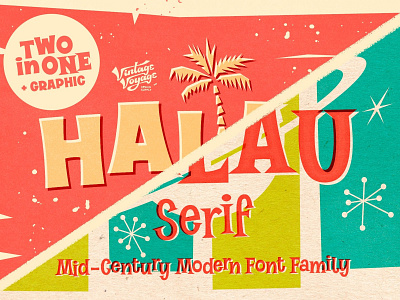 HALAU • Family • 50% OFF 80s beach fonts font family fonts collection hawai hawaii hawaii fonts mid century mid century modern mid century modern font modern font modern fonts retro retro fonts serif serif font summer summer fonts vintage vintage fonts