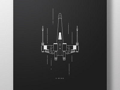 X-Wing poster 