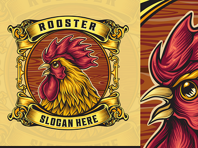 Rooster vintage